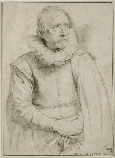 Portræt af Cornelis van der Geest af Anthony van Dyck