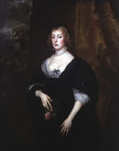 Portræt af Dorothy, Lady Dacre (f.1605) af Anthony van Dyck
