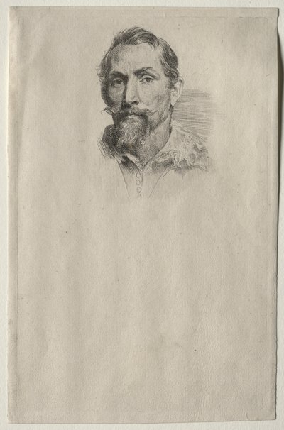Portræt af Frans Snyders af Anthony van Dyck