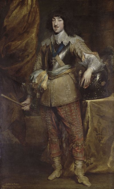 Portræt af Gaston af Frankrig, hertug af Orleans 1608-1660 af Anthony van Dyck