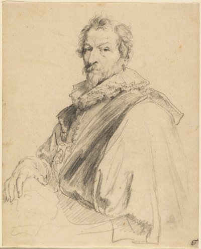 Portræt af Hendrick van Balen af Anthony van Dyck
