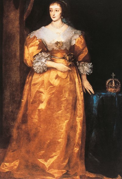 Portræt af Henrietta Maria af Frankrig (Paris af Anthony van Dyck
