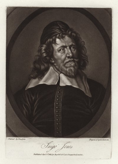 Portræt af Inigo Jones af Anthony van Dyck