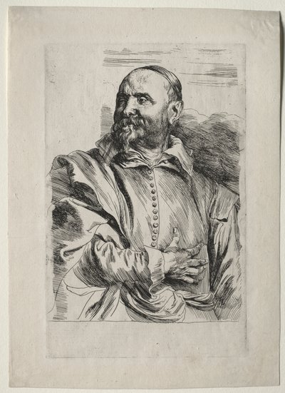 Portræt af Jan Snellinx af Anthony van Dyck