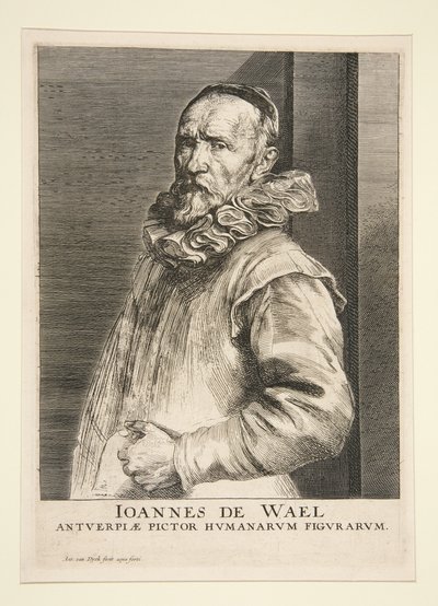 Portræt af Jan de Wael (1558-1633) af Anthony van Dyck
