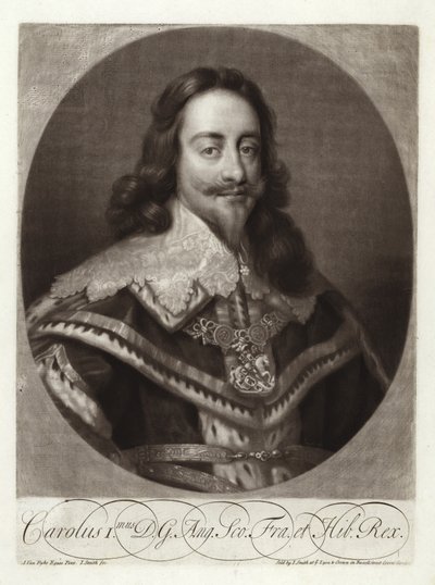 Portræt af kong Charles I af Anthony van Dyck