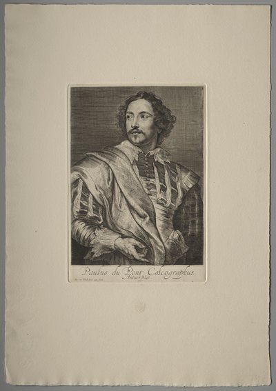 Portræt af Paul du Pont af Anthony van Dyck
