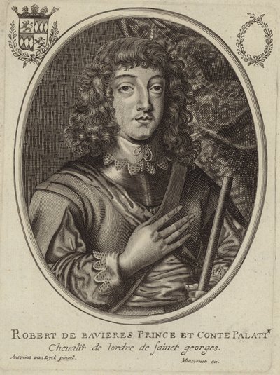 Portræt af Robert de Bavieres af Anthony van Dyck