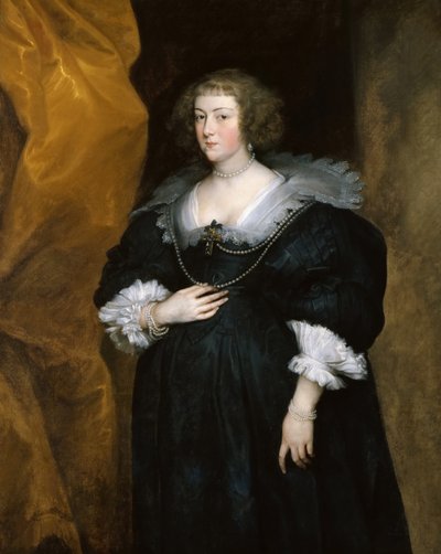 Portræt af en dame, ca. 1635. af Anthony van Dyck