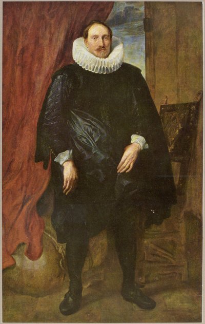Portræt af en mand, muligvis fra Vinck/Vincque-familien af Anthony van Dyck