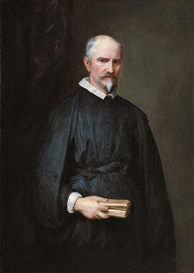 Portræt af kanonen Antonio de Tassis (-) af Anthony van Dyck