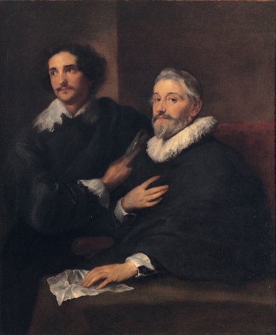 Portræt af brødrene de Wael, ca. 1620-1630 af Anthony van Dyck