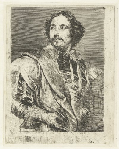 Portræt af Paulus Pontius af Anthony van Dyck