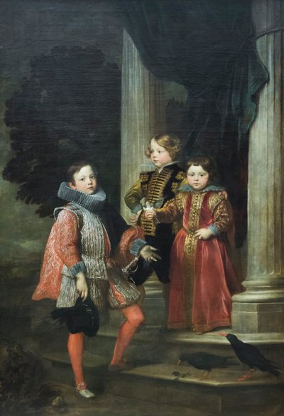 Balbi-børnene, ca. 1625-27 (olie på lærred) af Anthony van Dyck