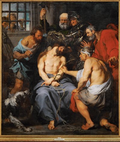 The Crown of Thorns (maleri på lærred) af Anthony van Dyck