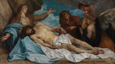 Klagesangen over den døde Kristus af Anthony van Dyck