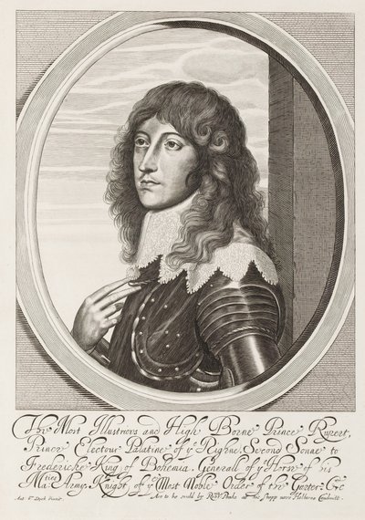 ?Den mest berømte og højbårne prins Rupert?, 1640 ca af Anthony van Dyck