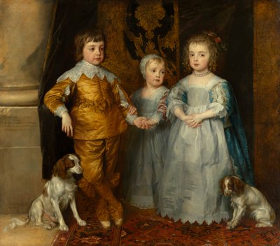 De tre ældste børn af Charles I af Anthony van Dyck