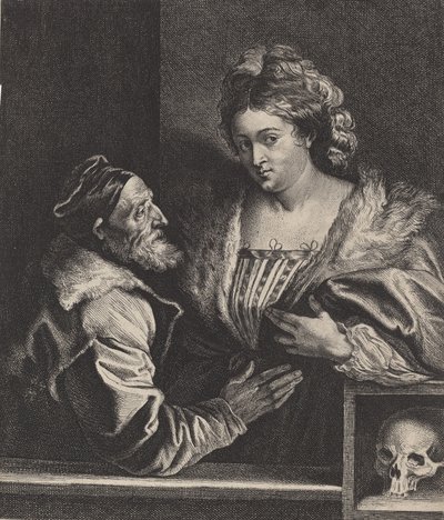 Tizians elskerinde. af Anthony van Dyck