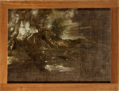 Skovklædt landskab af Anthony van Dyck
