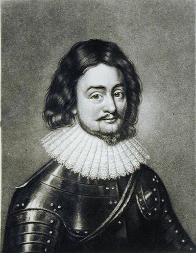 Frederick V (1596-1632) Konge af Bøhmen, kurfyrst Palatine af Rhinen, illustration fra Portraits of Characters Illustrious in British History, indgraveret af Robert Dunkarton (1744-c.1817) (mezzotint) af Anthony van after Dyck