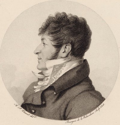 Portræt af komponisten Charles-Henri Plantade 1764-1839, 1806. af Antoine Achille Bourgeois de La Richardiere