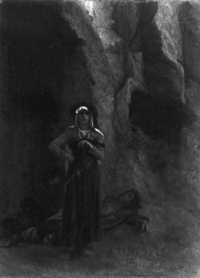 Vagt, 186070. af Antoine Auguste Ernest Hebert