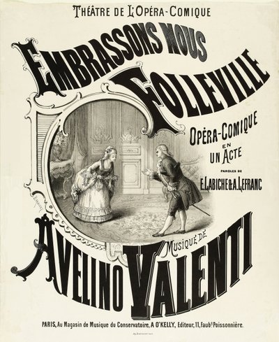 Lad os kysse, Folleville af Antoine Barbizet
