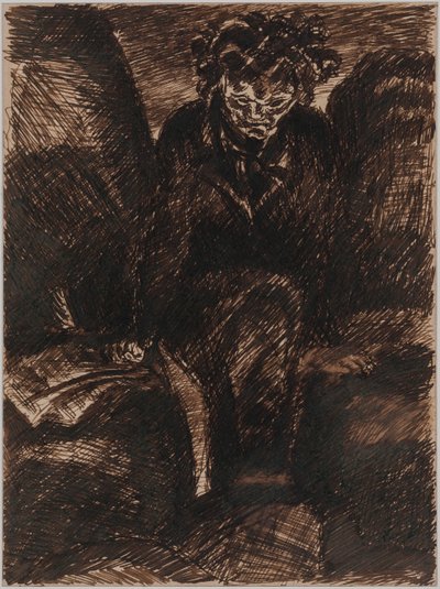 Beethoven, ca. 1922. af Emile Antoine Bourdelle