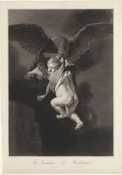 Jupiter og Ganymedes af Antoine Cardon