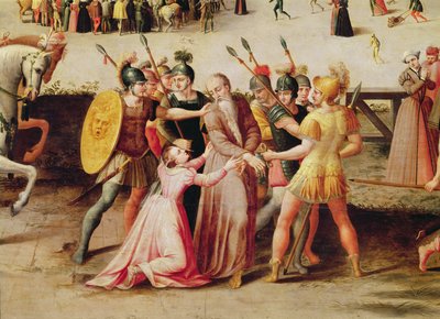 Arresten af Sir Thomas More i 1535 (detalje af 40437) af Antoine Caron