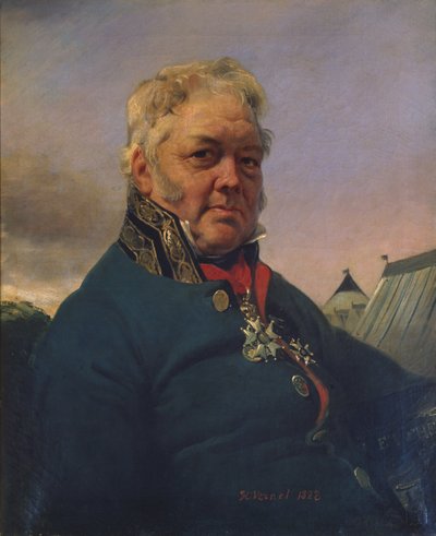 Baron Rene Nicolas Dufriche-Desgenettes (1762-1837) 1822 (olie på lærred) af Antoine Charles Horace Vernet