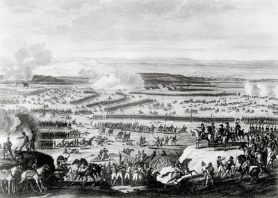 Slaget ved Austerlitz i Mähren af Antoine Charles Horace Vernet