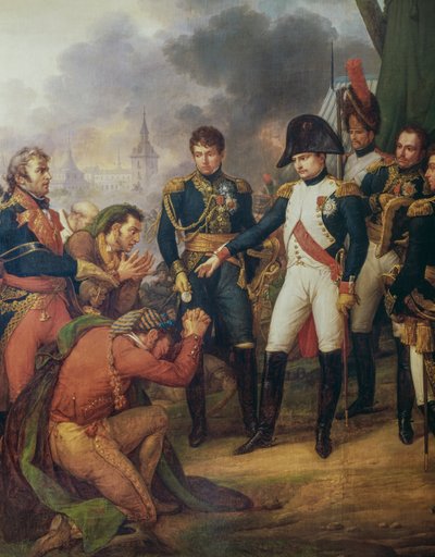Napoleon Bonaparte i udkanten af Madrid, 7. december af Antoine Charles Horace Vernet