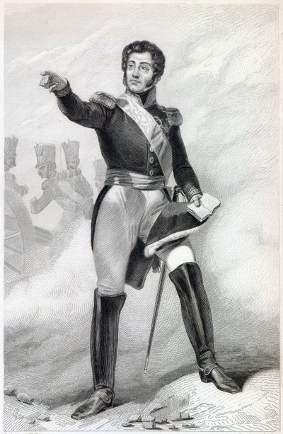 Gabriel Jean Joseph Molitor (1770-1849), greve og marskal af Frankrig af Antoine Charles Horace Vernet