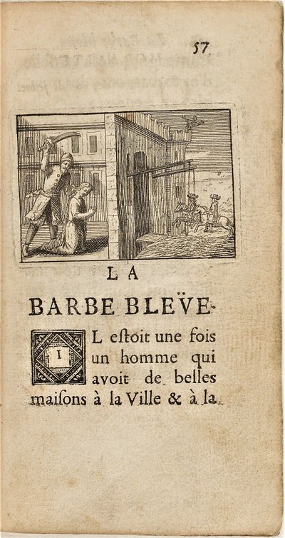 Antoine Clouzier - Blåskæg (Charles Perrault, Les Contes de ma mère l