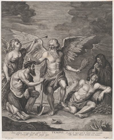 Beskæftigelse og afstraffelse Lediggang, ca. 1650-77. af Antoine Couchet