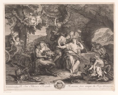 Bacchus en Ariadne af Antoine Coypel