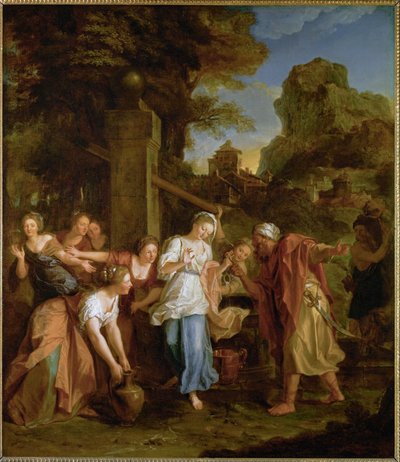 Eliezer og Rebecca ... af Antoine Coypel