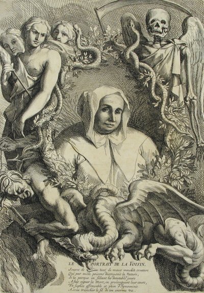 Portræt af Voisin,.n.d. af Antoine Coypel