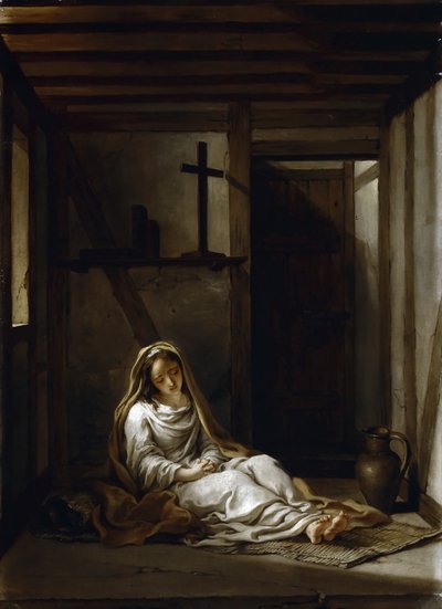Saint Thaïs i hendes celle af Antoine Coypel