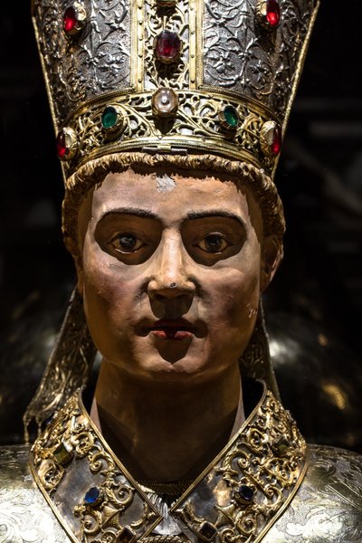 Relikviebuste af Sankt Lizier af Antoine Favier