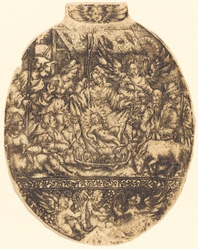Hyrdernes tilbedelse af Antoine Jacquard
