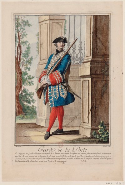 Portvagt, 1756. af Antoine Jean De Fehrt