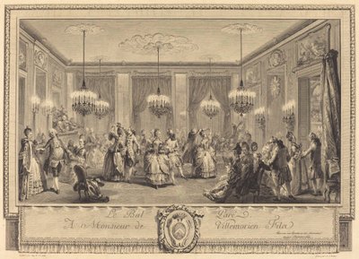 Det forekommer dem af Antoine Jean Duclos after Augustin de Saint Aubin