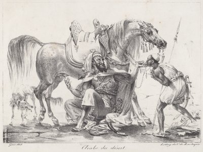 Desert Arab (Desert Arab) af Antoine Jean Gros