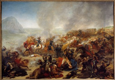 Kampagne (Ekspedition) af Egypten (1798-1801): "" Slaget ved Nazareth den 08/04/1799""" Dette slag så general Jean Andoche Junots (Jean-Andoche) sejr (1771-1813). Maleri af Antoine Jean Gros (1771-1835) 1801 søn. 1,35x1,95 m Nantes, Musee des B af Antoine Jean Gros