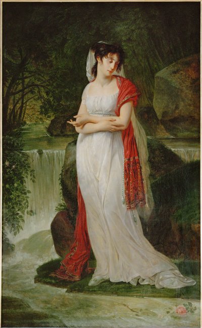 Christine Boyer, Lucien Bonapartes første hustru ... af Antoine Jean Gros