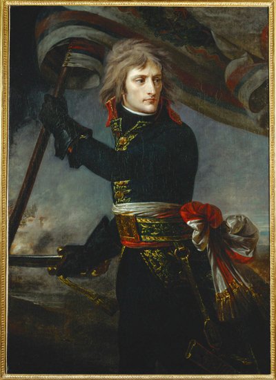 Le General Bonaparte a Arcole (olie på lærred) af Antoine Jean Gros