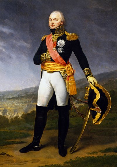 Portræt af Claude Just Alexandre Louis Legrand (1762-1815), fransk general, maleri af Jean Antoine Gros (1771-1835) af Antoine Jean Gros